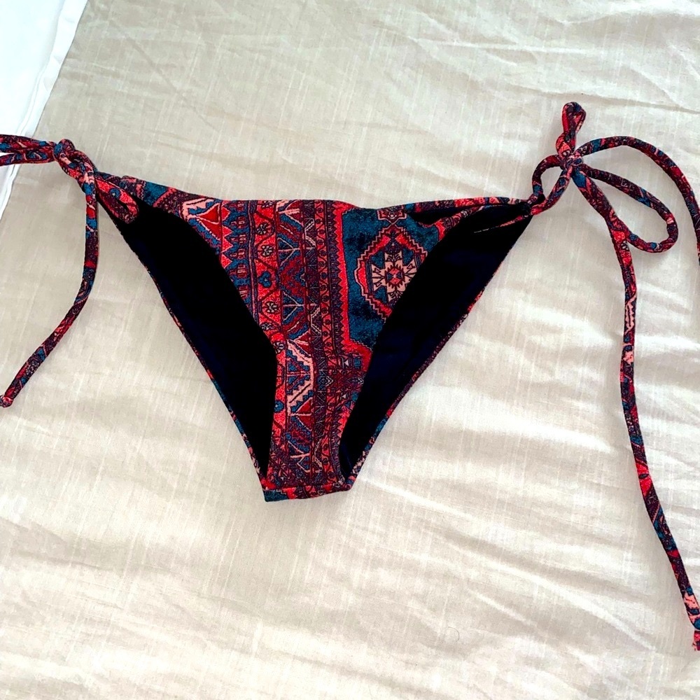 Beach Riot String Bikini Bottom In Delphi - image 1
